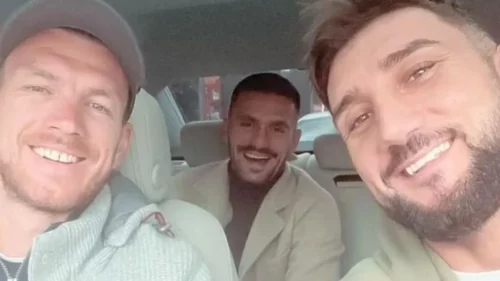 Balkanski trio u akciji: Džeko, Tadić i Adilović se provozali kroz Istanbul