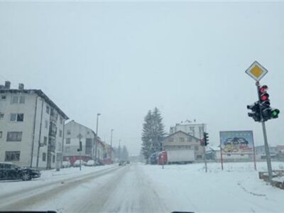 Sokolac jutros najhladniji u BiH: Temperatura minus 23 stepena Celzijusovih