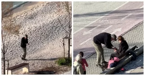 Snimak iz Splita dokaz prave ljubavi: Gest jednog dede rasplakao Internet