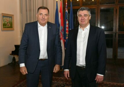Milanović: Rekao sam Dodiku da se smiri, ali tako misli svaki Srbin