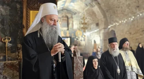 Patrijarh stigao u Pećku patrijaršiju: Na Kosovu i Metohiji će dočekati Božić