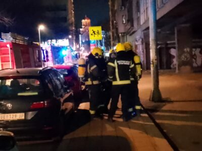 (VIDEO) OKONČANA DRAMA Lokalizovan požar koji je izbio u beogradskoj zgradi, otkriven uzrok incidenta