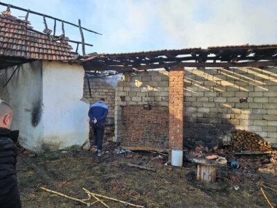 NOVI PRITISCI NA KiM Požar na srpskom domaćinstvu u selu Odanovce