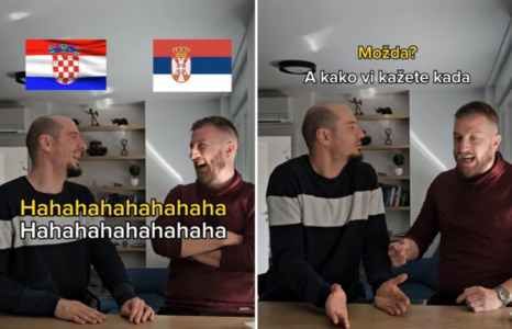 (VIDEO) PLJUŠTE KOMENTARI! Ovako izgleda razgovor Srbina i Hrvata poslije 3 rakije