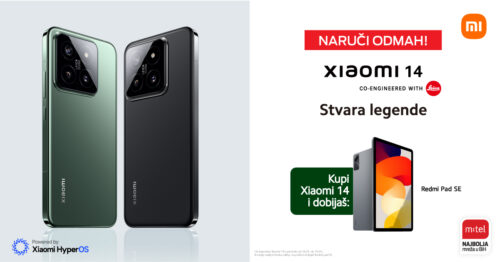 Fantastična ponuda za najbrže – Xiaomi 14 sa Redmi Pad tabletom na poklon