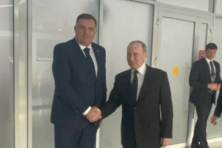 SUSRET DVA LIDERA U KAZANJU Dodik se sastao sa Putinom: Veoma mi je drago što vas vidim