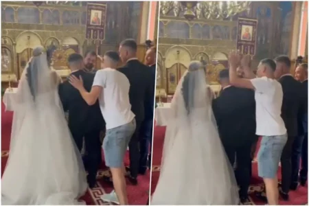 (VIDEO) PONIŽENJE ZA MLADENCE Gost na vjenčanje došao šorcu i majici