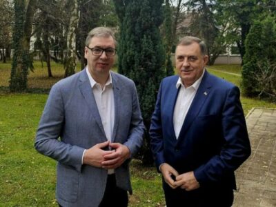 JEDINSTVO SRPSKOG NARODA Dodik sa Vučićem razgovarao o Saboru koji se održava 8. juna