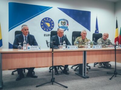 OSTAJU MJESEC DANA EUFOR najavio dolazak 250 vojnika rezervnih snaga u BiH