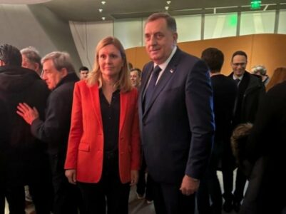 PODRŠKA PRIDRUŽIVANJU EVROPSKOJ UNIJI Dodik sa predsjednicom Narodne skupštine Francuske