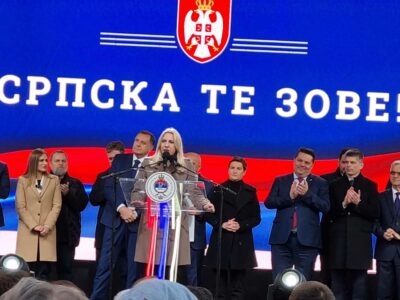 CVIJANOVIĆEVA UPUTILA MOĆNU PORUKU IZ BANJALUKE:  Donesite stotinu rezolucija, nećemo vam dati Republiku Srpsku!