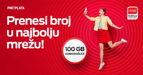 (FOTO) Prenesi broj u m:tel i uzmi 100 GB bonusa!
