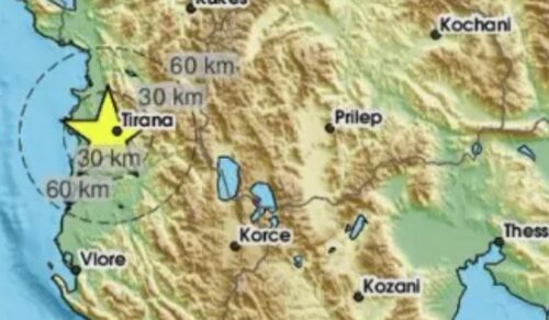 TRESLO SE TLO Zemljotres pogodio Albaniju