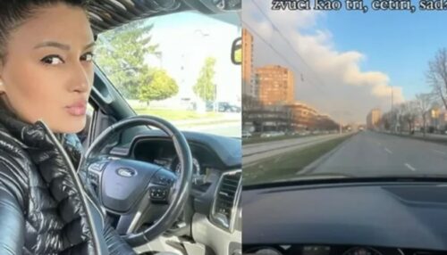 (VIDEO) PRISJELO JOJ DIVLJANJE Influenserka iz BiH se snimala dok divlja autom pa dobila paprenu kaznu