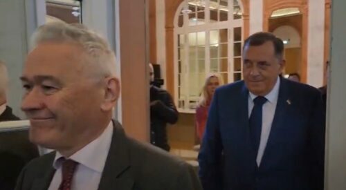 RADNI DORUČAK Dodik u Parizu sa francuskim pukovnikom