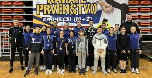 BANJALUČANI ZASIJALI Mladi karatisti kluba Kastra nose osam medalja sa prvenstva u Zenici