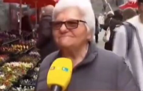(VIDEO) NJENA PRIČA JE RASPLAKALA REGION TV ekipa je zaustavila baku koja je kupovala sama sebi cvijeće