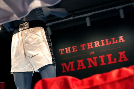 VRTOGLAVA CIFRA Na aukciji šorc Muhameda Alija koji je nosio u epskom meču „Triler u Manili“